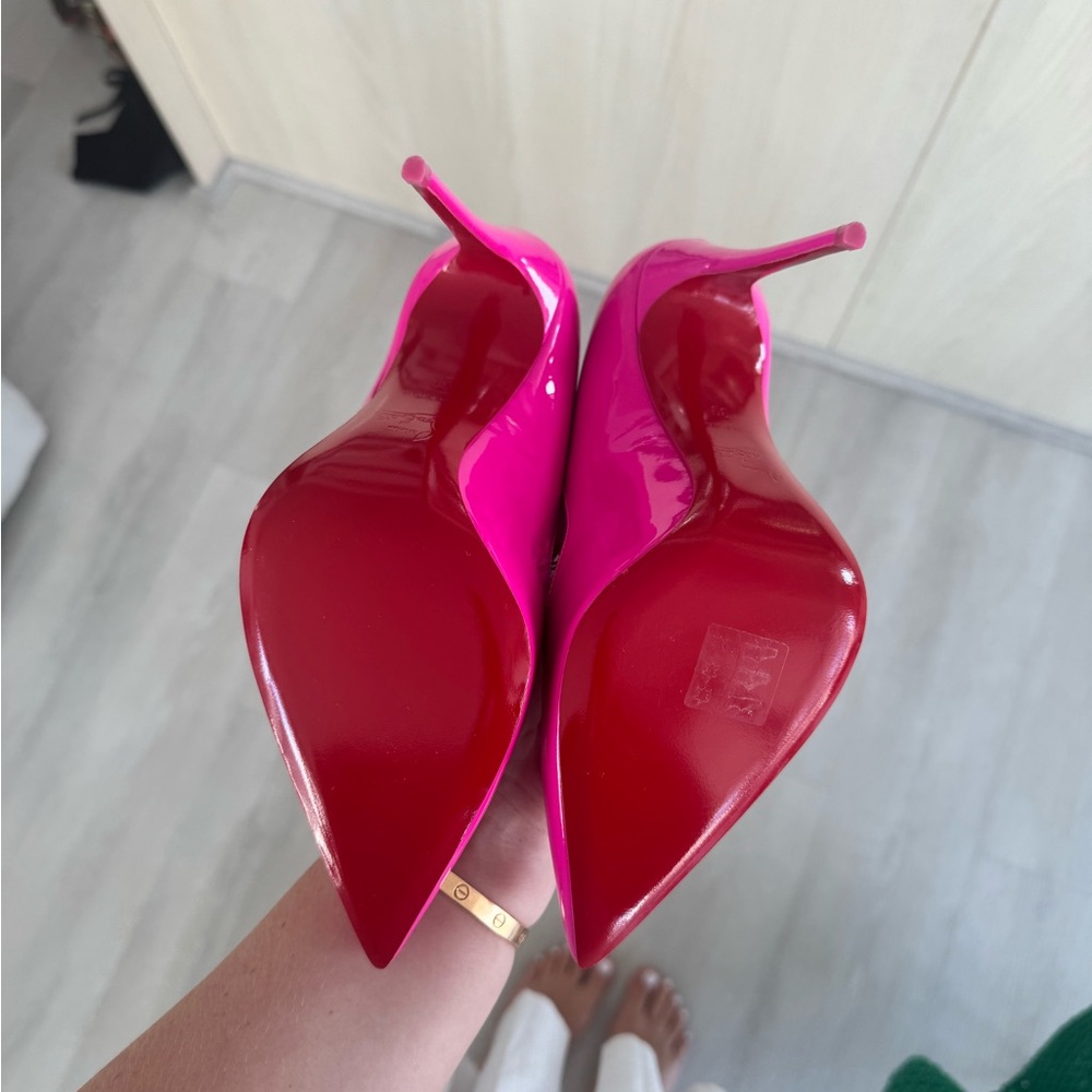 Christian Louboutin Hot Chick 100mm Heels - Picture 4 of 6